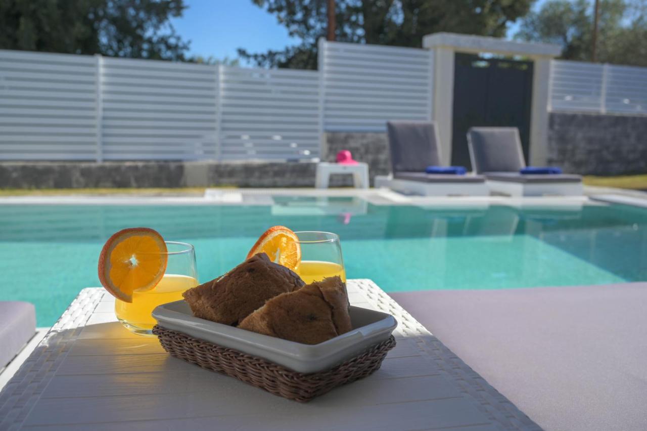 Diamond Luxury Villa Corfu Kato Spilaion Exteriör bild