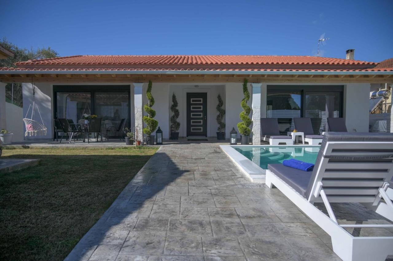 Diamond Luxury Villa Corfu Kato Spilaion Exteriör bild