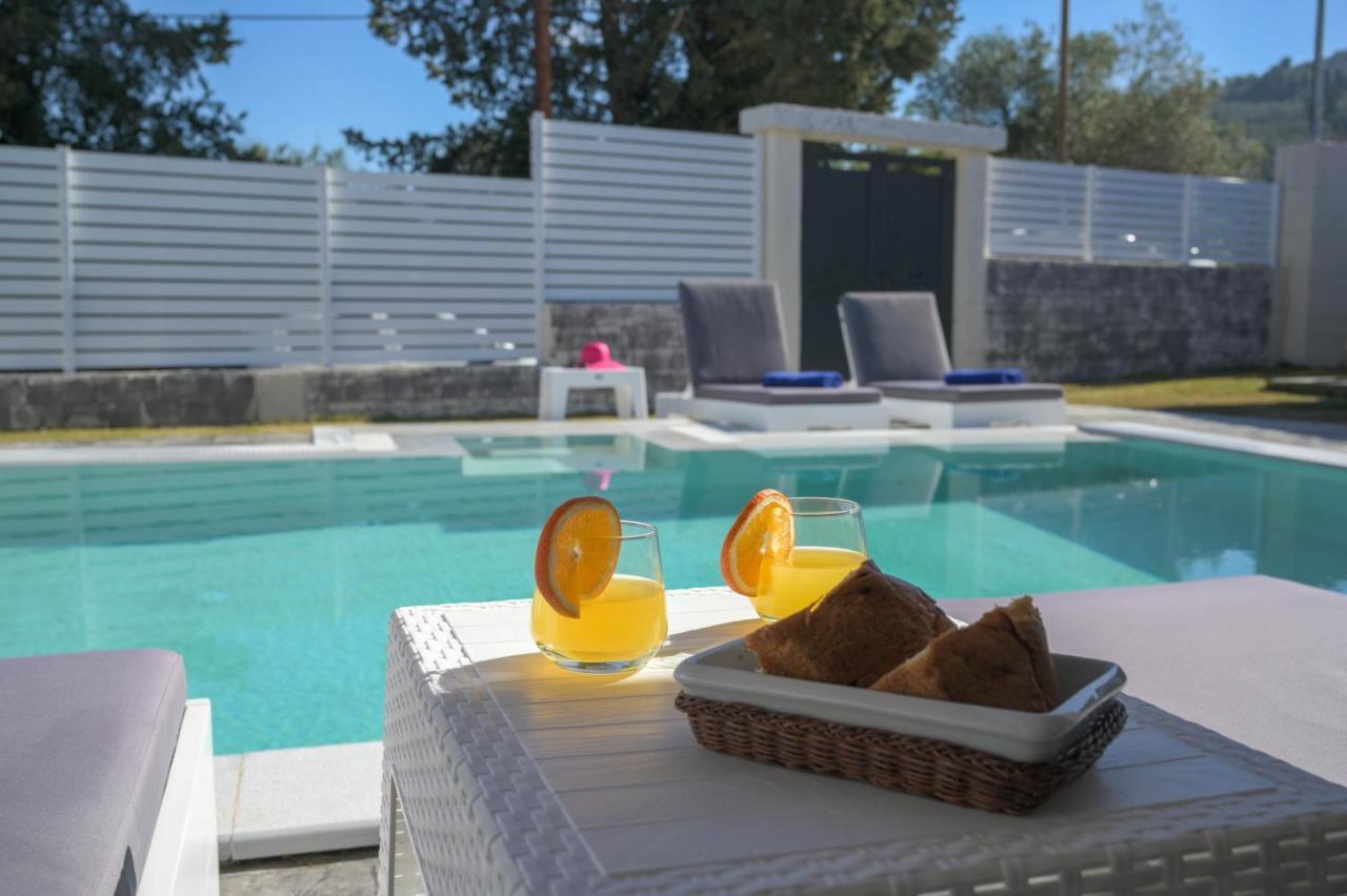 Diamond Luxury Villa Corfu Kato Spilaion Exteriör bild